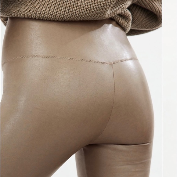 Wilfred Free Daria Leather Leggings - Picture 3 of 10